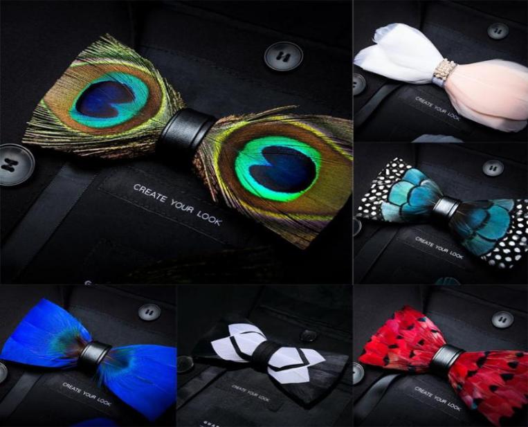 Bow Ties Ricnais Fashion Quality Mens Handmade Feather And Leather Tie Pretied Bowtie With Gift Box For Wedding Party Accessories3004848
Bow Ties Ricnais Fashion Quality Mens Handmade Feather And Leather Tie Pretied Bowtie With Gift Box For Wedding Party Accessories3004848