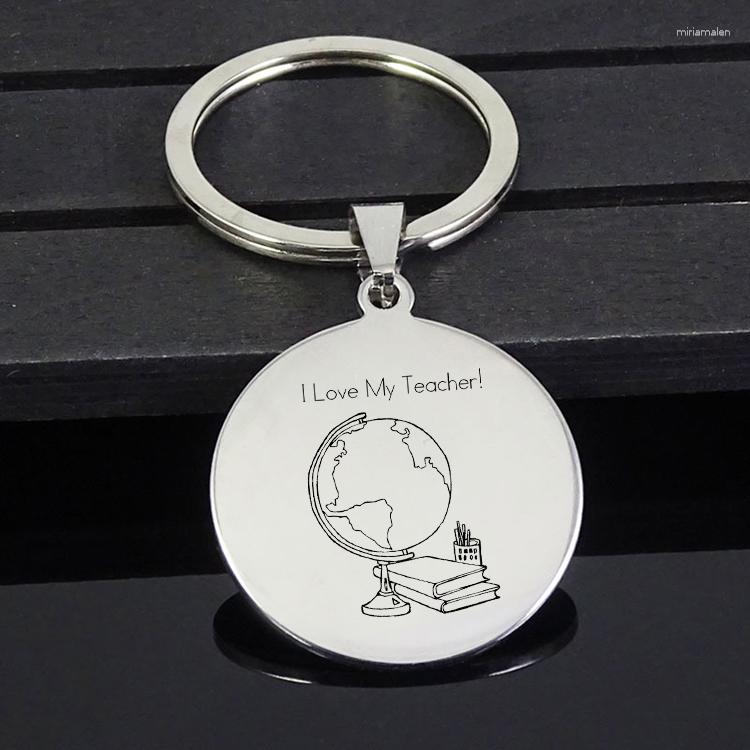 Keychains Teacher's Keychain Est Personality Pendant "I Love My Teacher" Jewelry For Geography Teacher YP7214
Keychains Teacher's Keychain Est Personality Pendant "I Love My Teacher" Jewelry For Geography Teacher YP7214