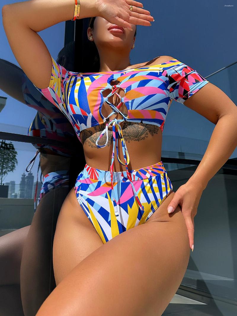 Women' Swimwear Striped Printed High Waist Bikini Set Women Bathing Suit Sexy Swimsuit Women' Summer Beach Outfits, Leopard
Women' Swimwear Striped Printed High Waist Bikini Set Women Bathing Suit Sexy Swimsuit Women' Summer Beach Outfits, Leopard