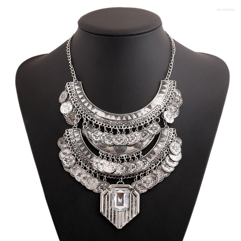 Pendant Necklaces Bellyband Bib Ladies Necklace Irregular Rectangle Choker Chain Boho Chokers Clavicle Jewelry
Pendant Necklaces Bellyband Bib Ladies Necklace Irregular Rectangle Choker Chain Boho Chokers Clavicle Jewelry
