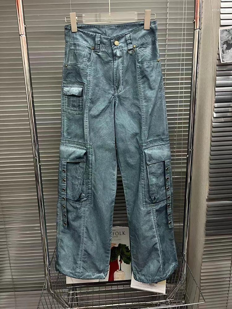 Women' Pants 2023summer Women' Work Pocket Straight Trousers Y2k Clothes Street Style Thin With Tops Look Good, Image colour
Women' Pants 2023summer Women' Work Pocket Straight Trousers Y2k Clothes Street Style Thin With Tops Look Good, Image colour