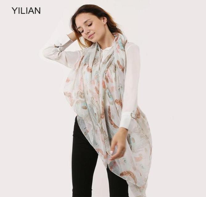 Brand Vivid Feather Sunscreen Beach Women Scarf Chiffon Oversized Unique Design Head Girl Elegant DU1164 Bandanas7183263
Brand Vivid Feather Sunscreen Beach Women Scarf Chiffon Oversized Unique Design Head Girl Elegant DU1164 Bandanas7183263