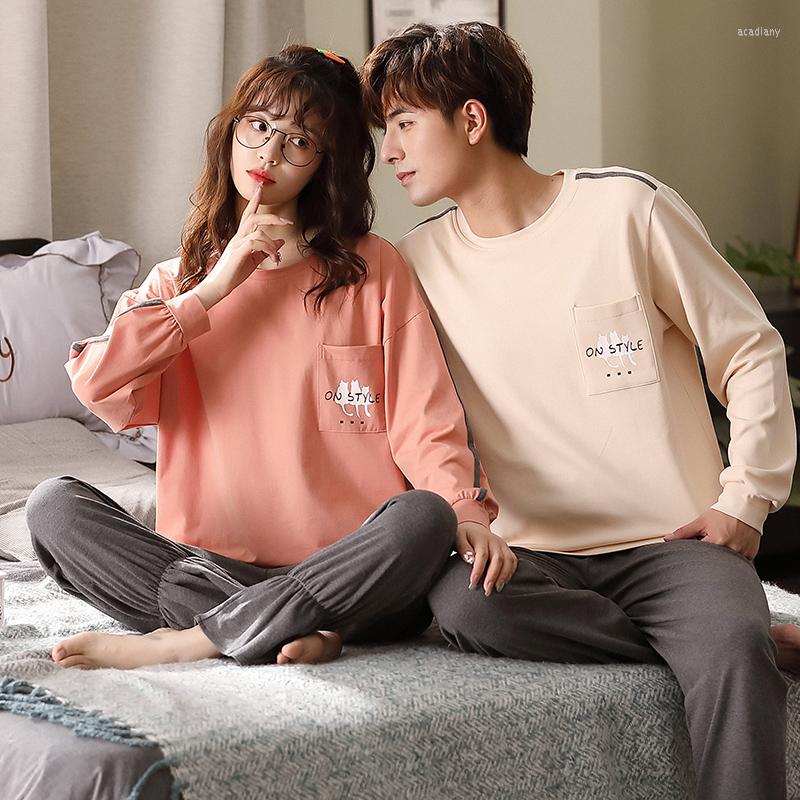 Women's Sleepwear Couple Pajamas Set Spring And Autumn Women Cotton Men Pyjamas Nightdress Male Nightwear Pijama Mujer Homewear, 9632b
Women's Sleepwear Couple Pajamas Set Spring And Autumn Women Cotton Men Pyjamas Nightdress Male Nightwear Pijama Mujer Homewear, 9632b