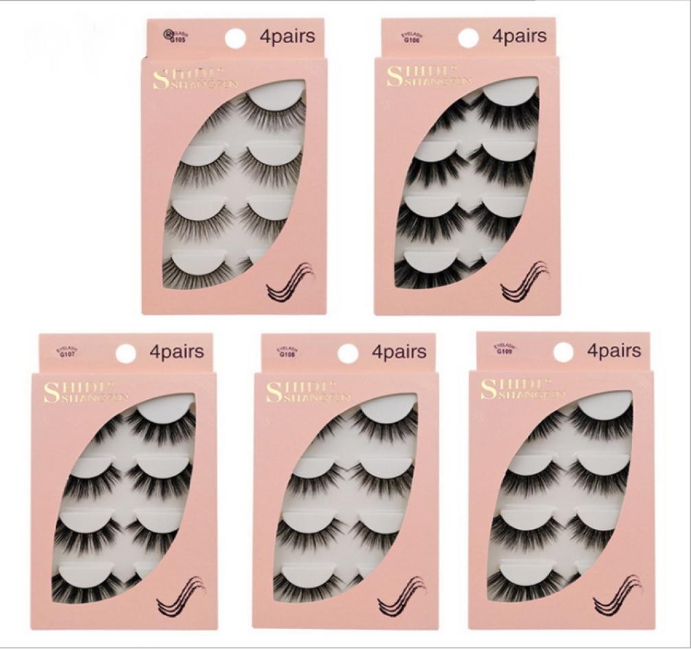 3D Mink False Eyelashes faux cils 4 Pairs Bushy Eyelash Natural Sof Handmade Crisscross Eye Lash Extensions Makeup6261674
3D Mink False Eyelashes faux cils 4 Pairs Bushy Eyelash Natural Sof Handmade Crisscross Eye Lash Extensions Makeup6261674