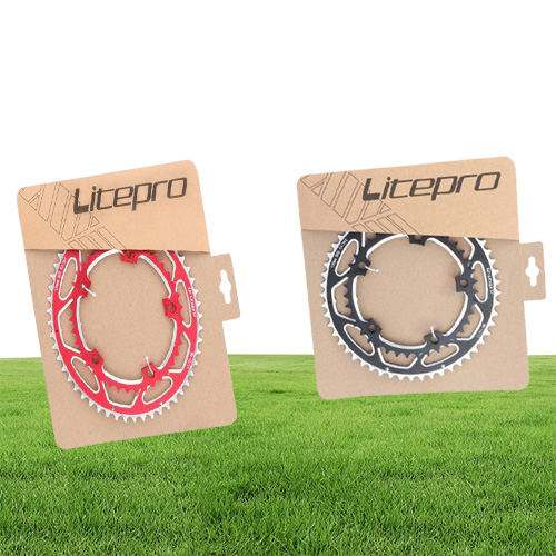 LITEPRO Chainwheel Double Chainring BCD 130mm Aluminum Alloy Folding Bike 5339T Chainrings Iamok Bicycle Parts313t