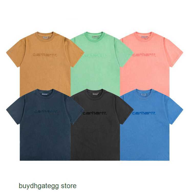 23 Fashion Men' and Women' T-shirt Tooling Brand Carhart New Summer Basic Chest Invisible Embroidery Short Sleeve Couple Street Blue Pattern Dyed Wash Water Old Style, Charcoal
23 Fashion Men' and Women' T-shirt Tooling Brand Carhart New Summer Basic Chest Invisible Embroidery Short Sleeve Couple Street Blue Pattern Dyed Wash Water Old Style, Charcoal