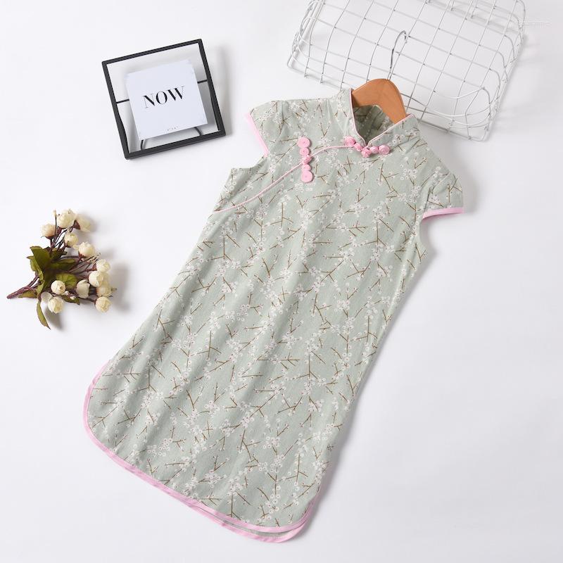 Ethnic Clothing Chinese Style Kids Floral Fashion Cheongsam Baby Girl Button Cute Princess Dresses Girls Plaid Casual Mini Dress Clothes
Ethnic Clothing Chinese Style Kids Floral Fashion Cheongsam Baby Girl Button Cute Princess Dresses Girls Plaid Casual Mini Dress Clothes
