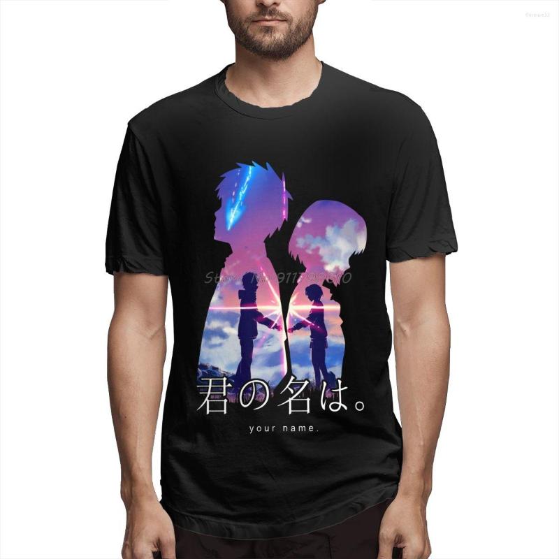 Men's T Shirts Japanese Love Anime Your Name Shirt Oversized Cotton Short Sleeve Custom Tshirt Men Tees Streetwear Harajuku, Black
Men's T Shirts Japanese Love Anime Your Name Shirt Oversized Cotton Short Sleeve Custom Tshirt Men Tees Streetwear Harajuku, Black
