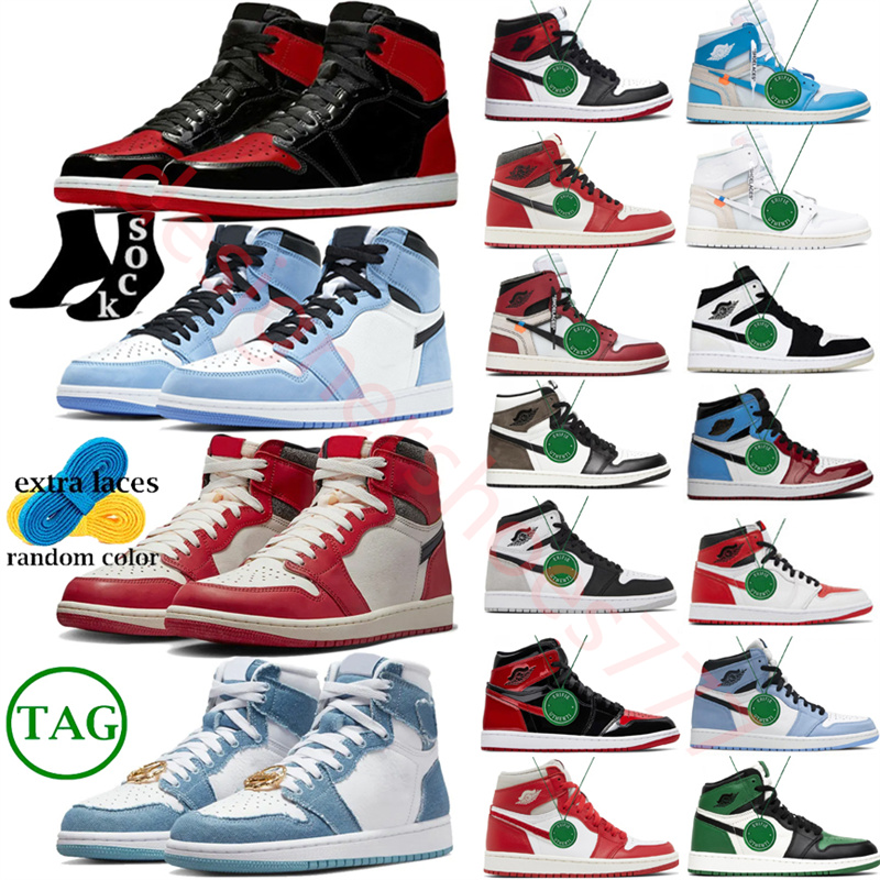 Chicago Lost 1 Basketball Shoes Men Women 1s OG Lucky Green Mid SE Ice Blue Space Jam Sport Sneakers Jumpman Mens University Blue Patent Bred Taxi Trainers size 36-47, Color # 34
Chicago Lost 1 Basketball Shoes Men Women 1s OG Lucky Green Mid SE Ice Blue Space Jam Sport Sneakers Jumpman Mens University Blue Patent Bred Taxi Trainers size 36-47, Color # 34