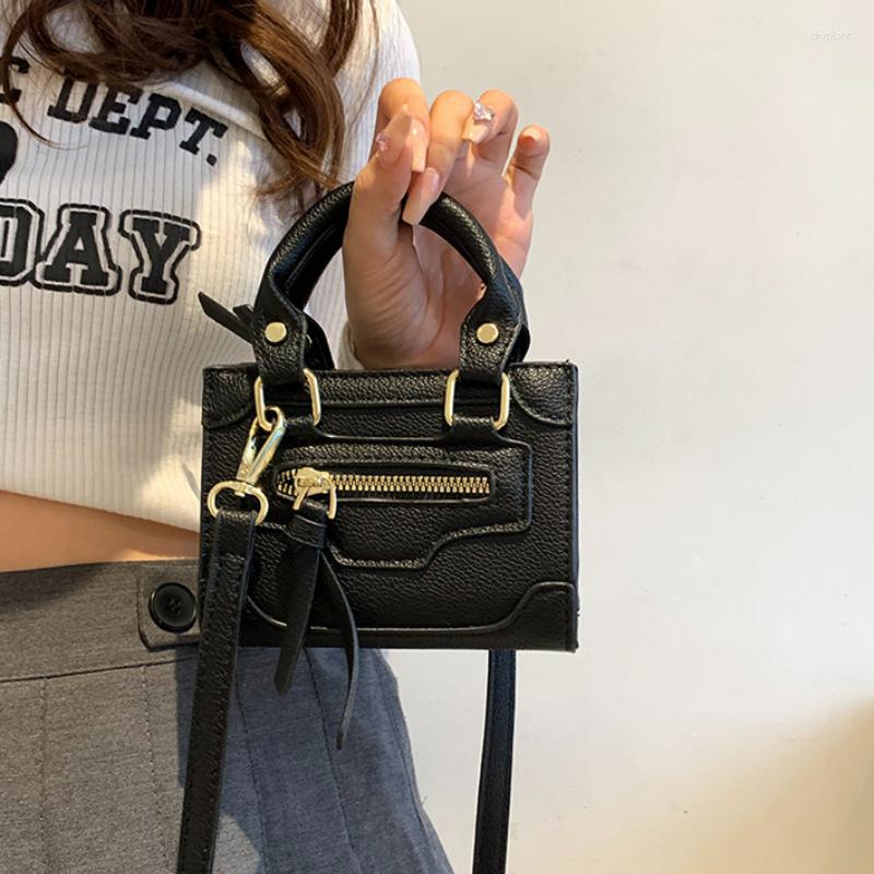 Evening Bags Lychee Pattern Mini Handbags For Women Candy Color Coin Lipstick Purses Shoulder Designer Luxury Motorcycle Bag, Black
Evening Bags Lychee Pattern Mini Handbags For Women Candy Color Coin Lipstick Purses Shoulder Designer Luxury Motorcycle Bag, Black