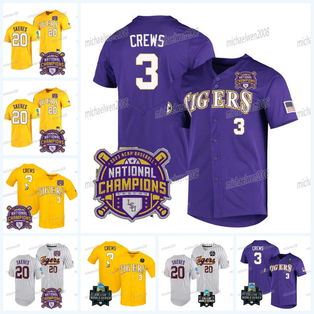 20 Paul Skenes LSU Tigers Baseball Jersey 2023 College World Series Champions Dylan Crews Alex Bregman Dj Lemahieu Aaron Nola Jake Fraley Gavin Dugas Kevin Gausman, White
20 Paul Skenes LSU Tigers Baseball Jersey 2023 College World Series Champions Dylan Crews Alex Bregman Dj Lemahieu Aaron Nola Jake Fraley Gavin Dugas Kevin Gausman, White