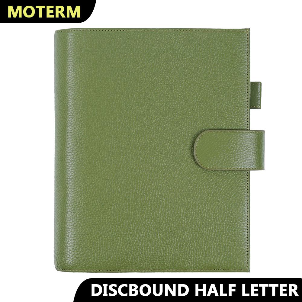 Notepads Moterm Discbound Series Half Letter Cover Genuine Pebbled Grain Cowhide Junior Expansion Disc Bound Organizer Journal Agenda
Notepads Moterm Discbound Series Half Letter Cover Genuine Pebbled Grain Cowhide Junior Expansion Disc Bound Organizer Journal Agenda