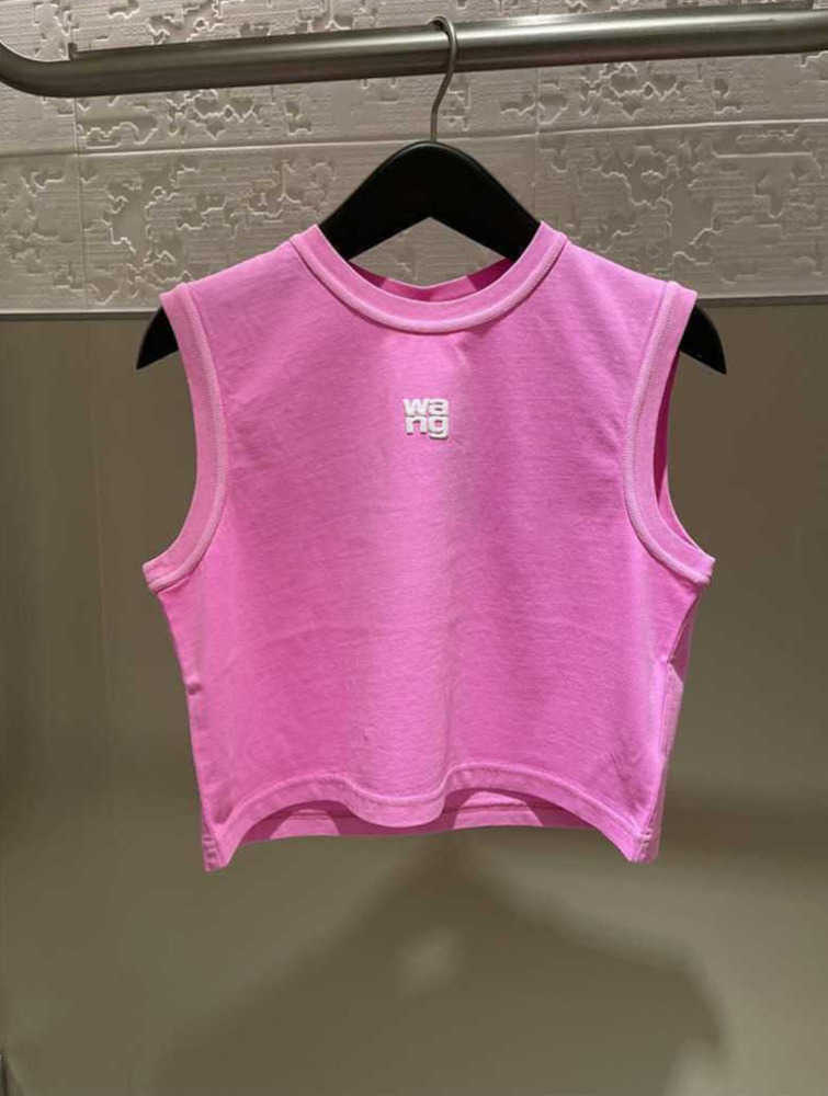 AW King 2023 Spring New College Style designer wang Open Umbilical Sleeveless Tank Top with Slim Fit Pullover T-shirt Women' Breathable design Crew neck all fit T-shirt, Pink
AW King 2023 Spring New College Style designer wang Open Umbilical Sleeveless Tank Top with Slim Fit Pullover T-shirt Women' Breathable design Crew neck all fit T-shirt, Pink
