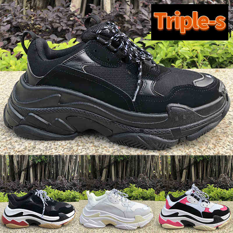 Paris Newest Triple-s Platform men casual shoes triple black white red cream yellow beige green gym blue fashion mens womens sneakers MTU9, 05# black pink
Paris Newest Triple-s Platform men casual shoes triple black white red cream yellow beige green gym blue fashion mens womens sneakers MTU9, 05# black pink
