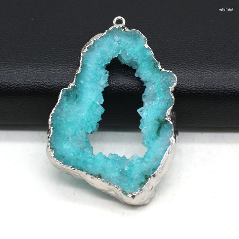 Pendant Necklaces Natural Stone Quartzs Silver Irregural Charms Pendants For Jewelry Necklace Bracelets Accessories 40-50mmPendant Gord22
Pendant Necklaces Natural Stone Quartzs Silver Irregural Charms Pendants For Jewelry Necklace Bracelets Accessories 40-50mmPendant Gord22