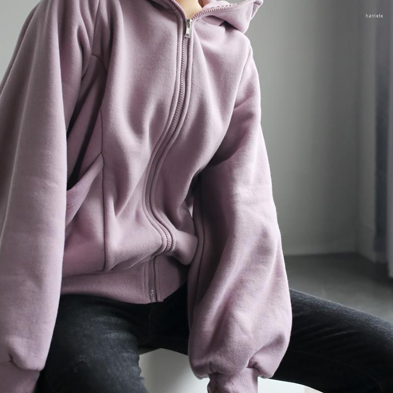 Women's Hoodies Woman Zip Up Sweatshirt Autumn Winter Female Jacket Clothes Oversize Ladies Vintage Pockets Long Sleeve Outerwear A147, Purple
Women's Hoodies Woman Zip Up Sweatshirt Autumn Winter Female Jacket Clothes Oversize Ladies Vintage Pockets Long Sleeve Outerwear A147, Purple