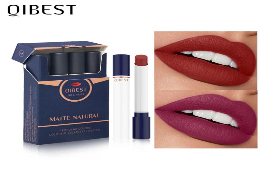 Qi Sexy Type 4pcs Cigarette Shape Lipstick Matte Waterproof LongLasting Smoke Tube Lipstick Velvet Red Lip Tint Makeup Cosmet1989689, Army green
Qi Sexy Type 4pcs Cigarette Shape Lipstick Matte Waterproof LongLasting Smoke Tube Lipstick Velvet Red Lip Tint Makeup Cosmet1989689, Army green