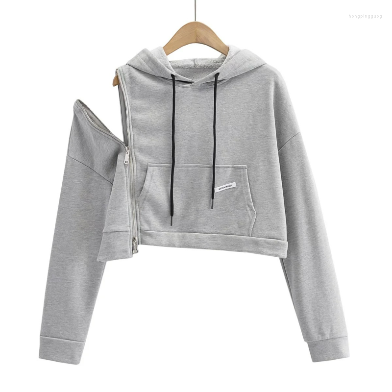 Women' Hoodies Zipper Hooded Sweatshirts Women Casual Clothing Front And Rear Personality Girls Spring American Letters Label Pocket Tops, Black
Women' Hoodies Zipper Hooded Sweatshirts Women Casual Clothing Front And Rear Personality Girls Spring American Letters Label Pocket Tops, Black