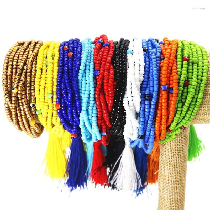 Strand Rice Bead Bracelet Hand Woven Multilayer Contracted Joker Be Adjustable Bohemia Unisex Beaded The Devil's Eye
Strand Rice Bead Bracelet Hand Woven Multilayer Contracted Joker Be Adjustable Bohemia Unisex Beaded The Devil's Eye