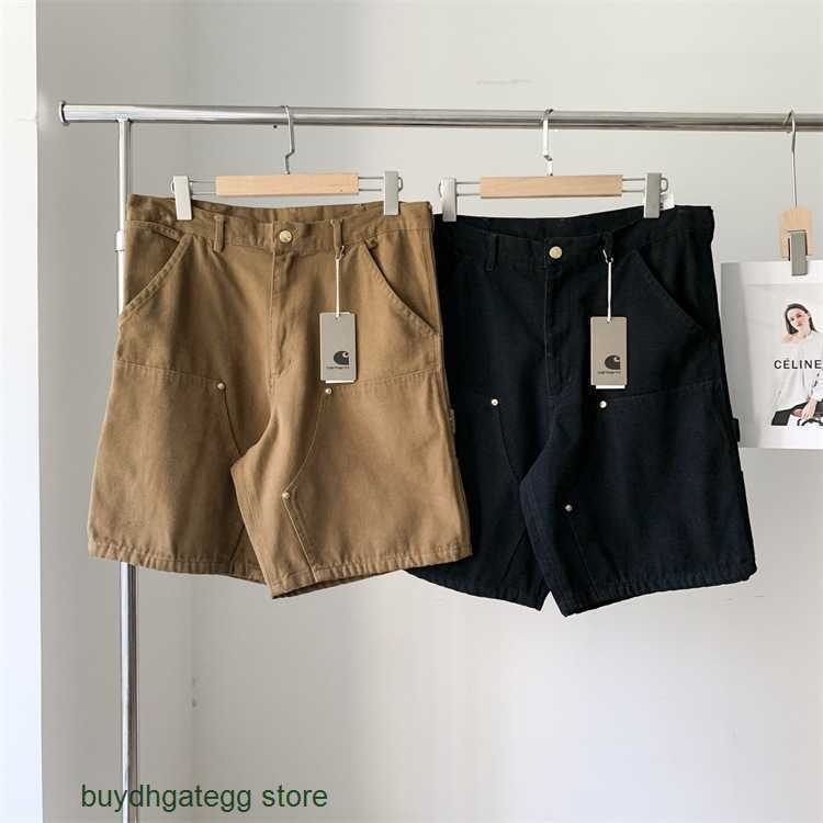 23z0 Fashion Men's and Women's Shorts Tooling Brand Carhart Woodcutting Pants Spring Classic Label Multi Pocket Double Knee Cargo Pants, Black8
23z0 Fashion Men's and Women's Shorts Tooling Brand Carhart Woodcutting Pants Spring Classic Label Multi Pocket Double Knee Cargo Pants, Black8