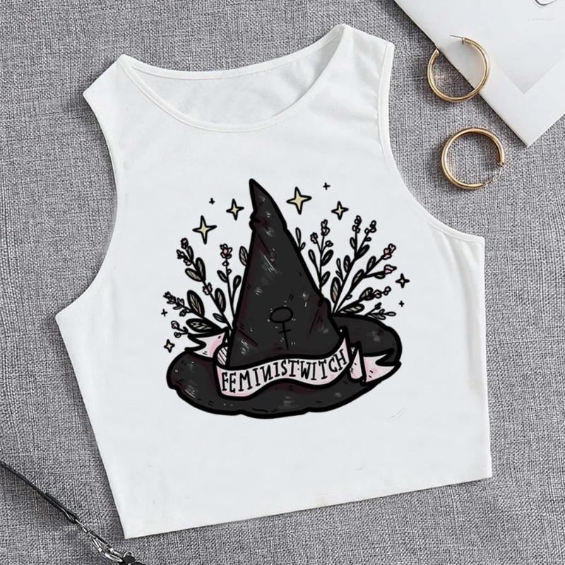 Women's Tanks Witch Tank Top Gothic 2000s Graphic Crop Woman 90s Fairy Grunge Streetwear Kawai T-shirts Tee, Picture shown
Women's Tanks Witch Tank Top Gothic 2000s Graphic Crop Woman 90s Fairy Grunge Streetwear Kawai T-shirts Tee, Picture shown