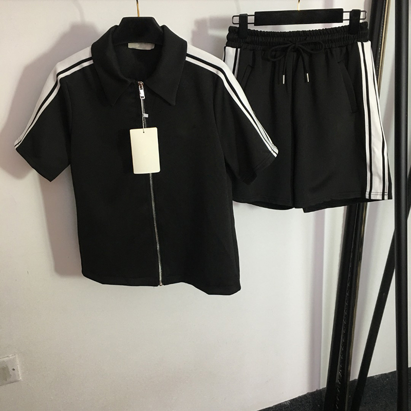 Creative Zipper Jacket Tracksuits Trendy Cotton Two Pieces Set Letters Embroidery Coat Shorts Ladies Brand Sport Tracksuit Clothing, Black
Creative Zipper Jacket Tracksuits Trendy Cotton Two Pieces Set Letters Embroidery Coat Shorts Ladies Brand Sport Tracksuit Clothing, Black