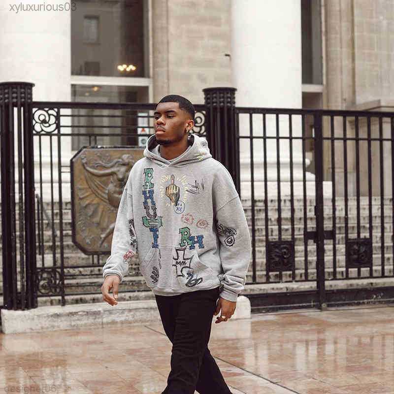 Mens Hooded Checked Rhude Graffiti Hand-painted Printed High Street Oversize Thin Terry Hoodie Jackets Coats, Gray
Mens Hooded Checked Rhude Graffiti Hand-painted Printed High Street Oversize Thin Terry Hoodie Jackets Coats, Gray