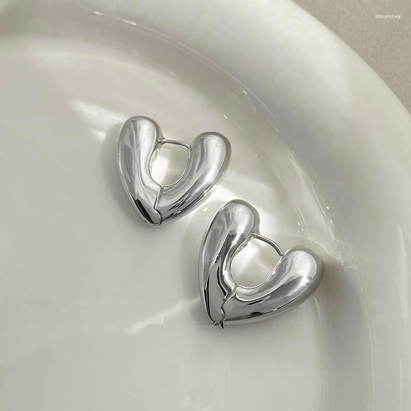 Hoop Earrings 925 Silver Needle Piercing Love Heart Earring For Women Girls Party Wedding Jewelry Eh1994
Hoop Earrings 925 Silver Needle Piercing Love Heart Earring For Women Girls Party Wedding Jewelry Eh1994