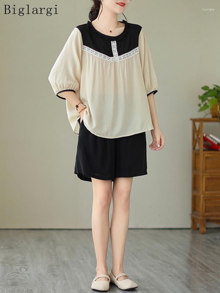 Women's Tracksuits Summer 2 Two Piece Set Women Cotton Linen Patchwork Ladies Tops T Shirt Casual Loose Woman Pants 2023 Calzones Mujer, Apricot sets
Women's Tracksuits Summer 2 Two Piece Set Women Cotton Linen Patchwork Ladies Tops T Shirt Casual Loose Woman Pants 2023 Calzones Mujer, Apricot sets