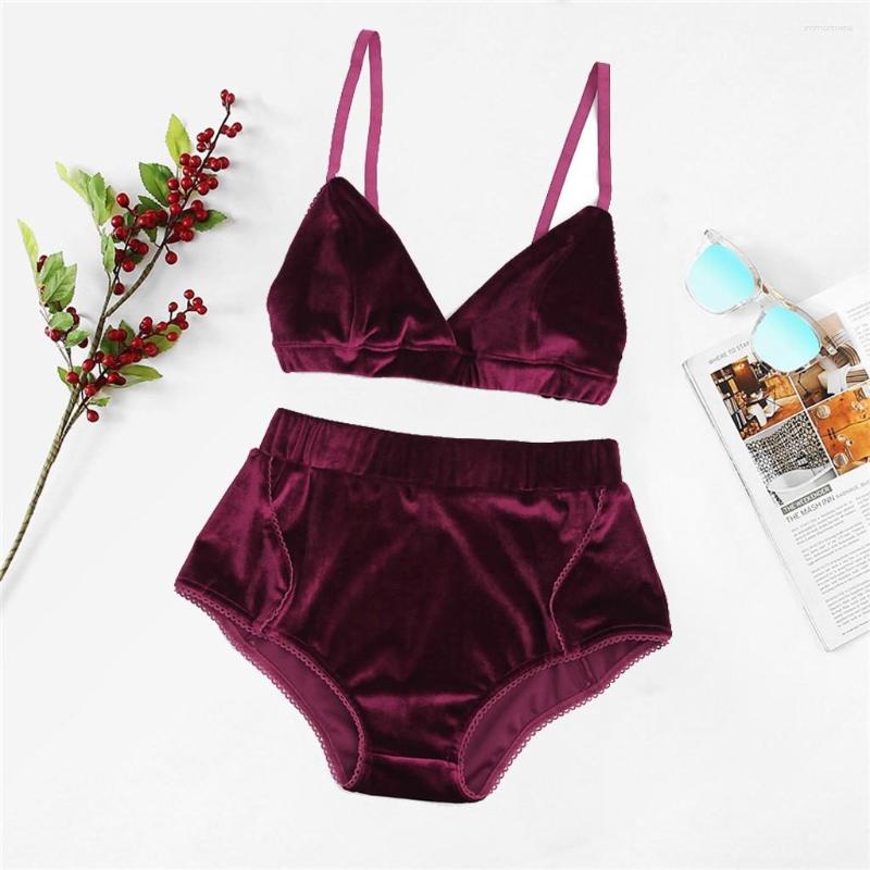 Women' Sleepwear Lingerie Women Pajamas Velvet Sexy Pyjamas Set Clothes Pijama Ladies Pajama Suit Underwear #W, Wine
Women' Sleepwear Lingerie Women Pajamas Velvet Sexy Pyjamas Set Clothes Pijama Ladies Pajama Suit Underwear #W, Wine