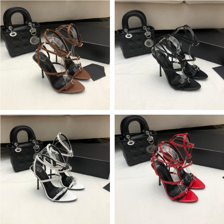 2023 Luxury Designer Women Sandals Hollow Lace up High Heel Shoes Metal Letter Buckle High Heel Sandals Summer Fashion Wedding Party Casual Sandals Size 35-41, Color 8
2023 Luxury Designer Women Sandals Hollow Lace up High Heel Shoes Metal Letter Buckle High Heel Sandals Summer Fashion Wedding Party Casual Sandals Size 35-41, Color 8