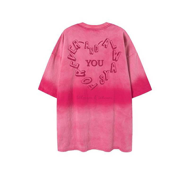 Fashion brand dopamine gradient summer T-shirt American pop street dance couple T-shirt net red street dance short sleeve trend stussysi, Pink heart
Fashion brand dopamine gradient summer T-shirt American pop street dance couple T-shirt net red street dance short sleeve trend stussysi, Pink heart