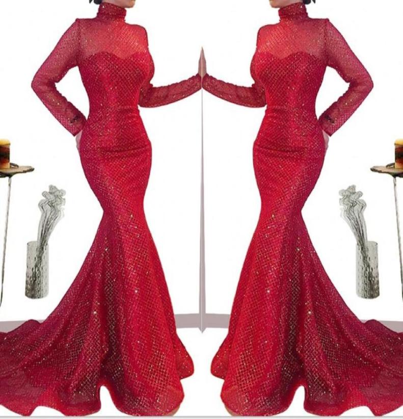 Red Lace Mermaid Evening Dresses Saudi Arabic Africa High Neck Sheer Long Sleeves Evening Gowns 2020 Long Sequined Prom Dress8153660, Pink
Red Lace Mermaid Evening Dresses Saudi Arabic Africa High Neck Sheer Long Sleeves Evening Gowns 2020 Long Sequined Prom Dress8153660, Pink