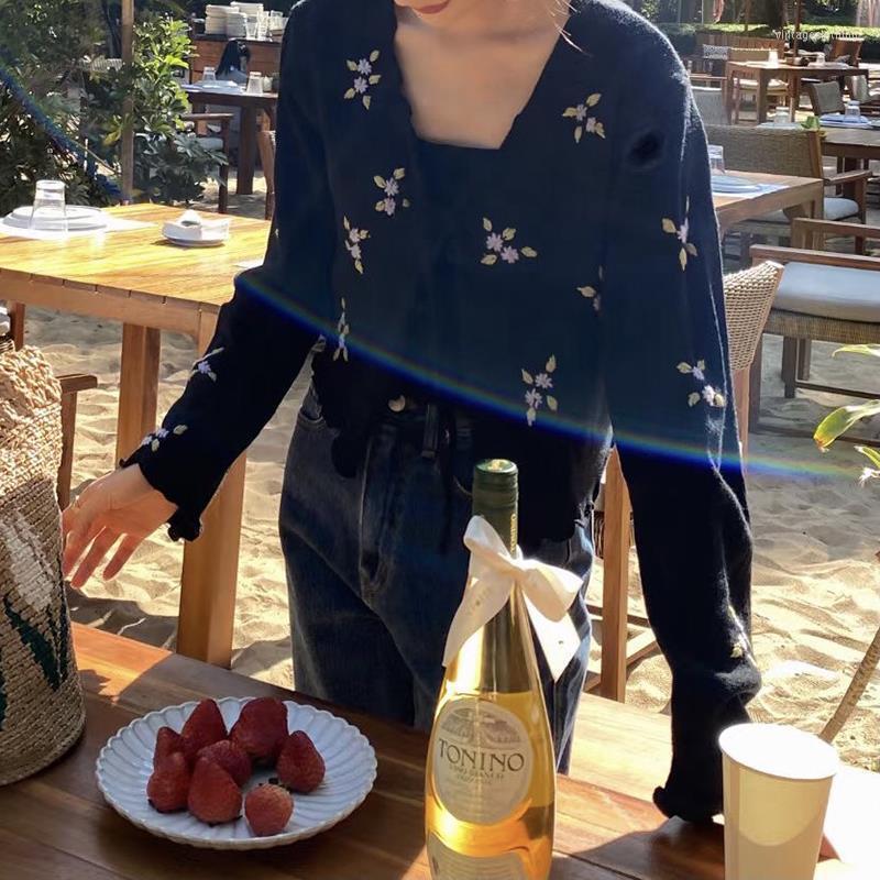 Women' Knits E GIRLS Long Sleeve Knitted Cardigan Floral Embroidery Lace Up Crop Tops Summer Thin Outwear Lovely Students All-match Ins, White camis
Women' Knits E GIRLS Long Sleeve Knitted Cardigan Floral Embroidery Lace Up Crop Tops Summer Thin Outwear Lovely Students All-match Ins, White camis