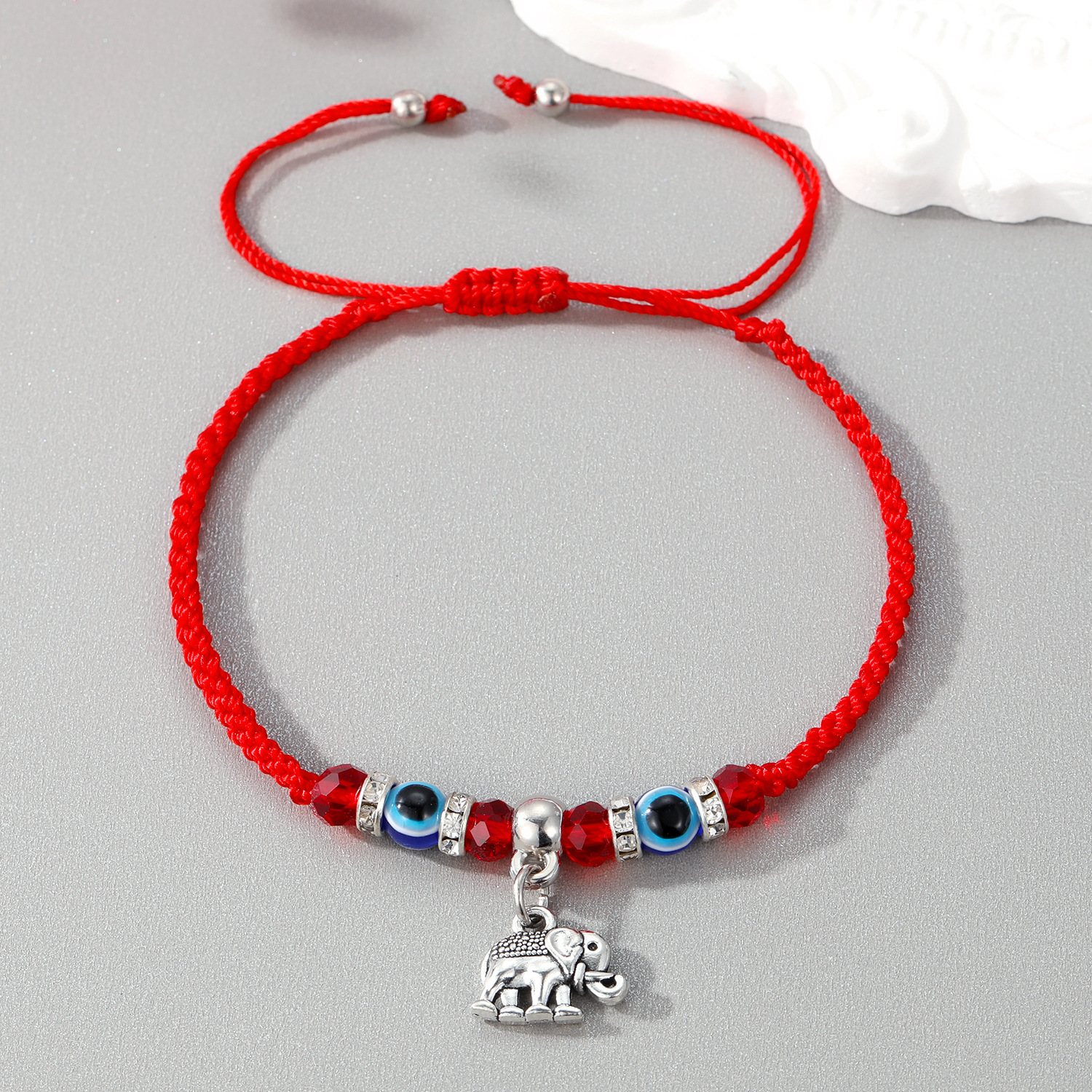 New Popular Red Rope Animal Charm Bracelet Adjustable Bangle Jewelry for Gift