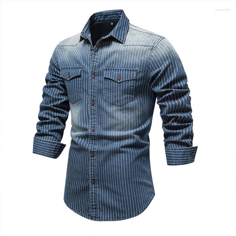 Men's Casual Shirts Plaid Denim Clothing Spring And Autumn Men Long Sleeve Shirt Pocket Button Lapel Cardigan Business High Quality, Ax-6003 black
Men's Casual Shirts Plaid Denim Clothing Spring And Autumn Men Long Sleeve Shirt Pocket Button Lapel Cardigan Business High Quality, Ax-6003 black