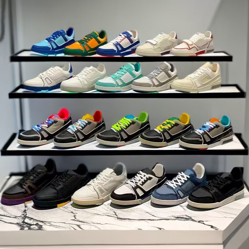 Luxurys Designers Abloh Men Casual Shoes Skate Traine Fashion Genuine Leather Outdoor Platform Runners Trainers Sneakers Size 38-45, Colour 31
Luxurys Designers Abloh Men Casual Shoes Skate Traine Fashion Genuine Leather Outdoor Platform Runners Trainers Sneakers Size 38-45, Colour 31