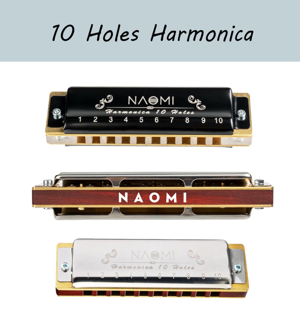 NAOMI Professional Blues Harp 10 Hole Harmonica Bules Diatonic Harp Wooden body Key of C Christmas Gift8887974
NAOMI Professional Blues Harp 10 Hole Harmonica Bules Diatonic Harp Wooden body Key of C Christmas Gift8887974