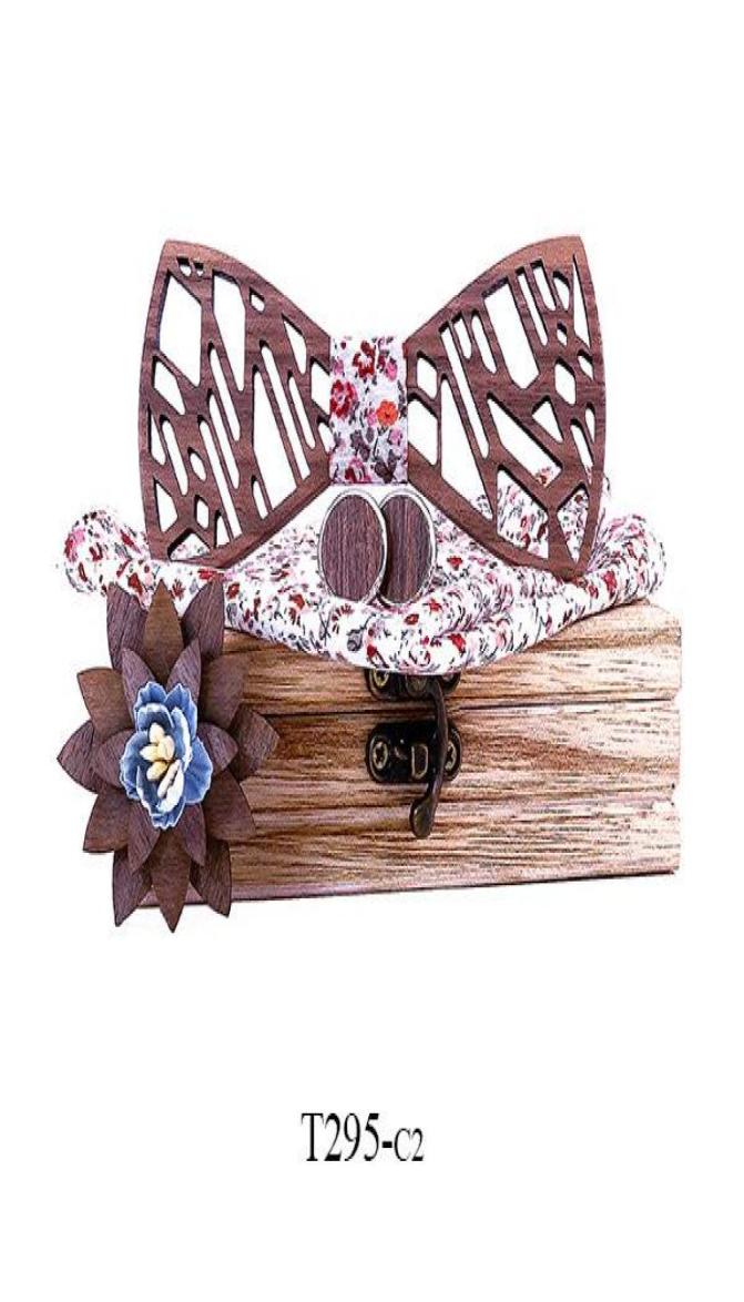Bow Ties Sitonjwly Men39s Floral Printed Bowtie Hollow Carved Butterfly Wooden Handkerchief Cufflinks Brooch Set Suit CorbatasB7840862
Bow Ties Sitonjwly Men39s Floral Printed Bowtie Hollow Carved Butterfly Wooden Handkerchief Cufflinks Brooch Set Suit CorbatasB7840862