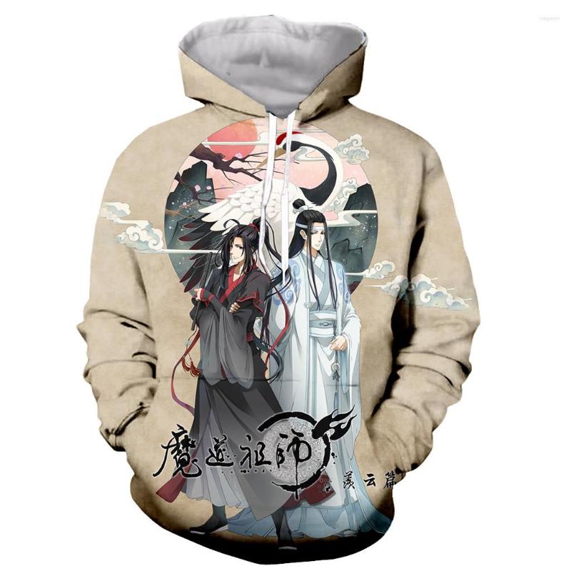 Men's Hoodies 2023 Anime MO DAO ZU SHI Funny Fashion Long Sleeves 3D Print Zipper Hooded Sweatshirts Men Women Plus Size, 02
Men's Hoodies 2023 Anime MO DAO ZU SHI Funny Fashion Long Sleeves 3D Print Zipper Hooded Sweatshirts Men Women Plus Size, 02