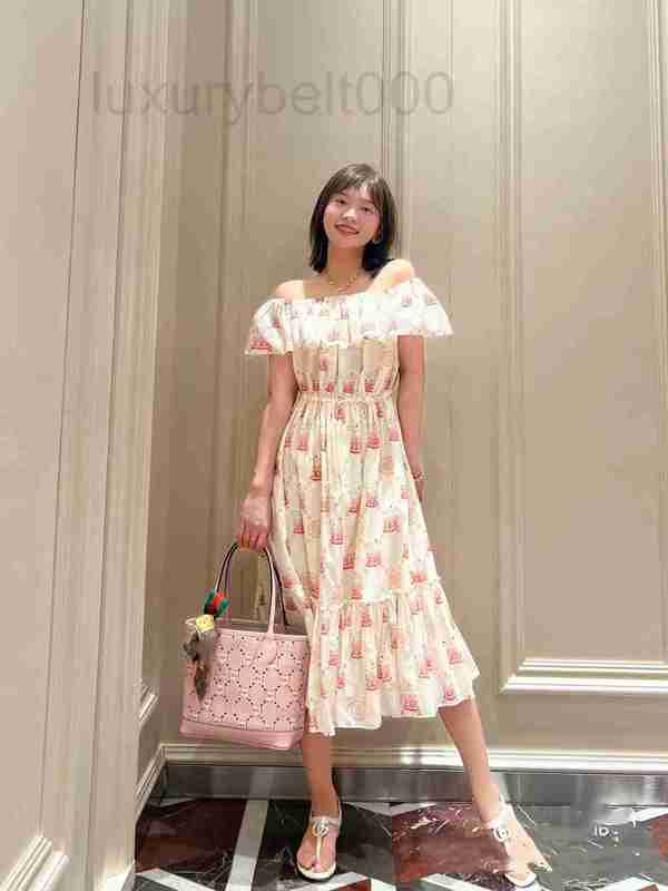 Basic & Casual Dresses designer 2023 Summer New Style Slim Short Sleeve Printed Silk Dress 66RP, Creamy-white
Basic & Casual Dresses designer 2023 Summer New Style Slim Short Sleeve Printed Silk Dress 66RP, Creamy-white
