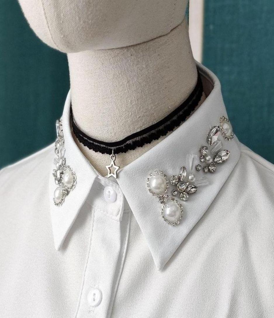 Bow Ties Handmade Beads Lapel Fake Shirt Collars For Women Shirts Detachable Collar False Removable Half Faux Col6566445
Bow Ties Handmade Beads Lapel Fake Shirt Collars For Women Shirts Detachable Collar False Removable Half Faux Col6566445
