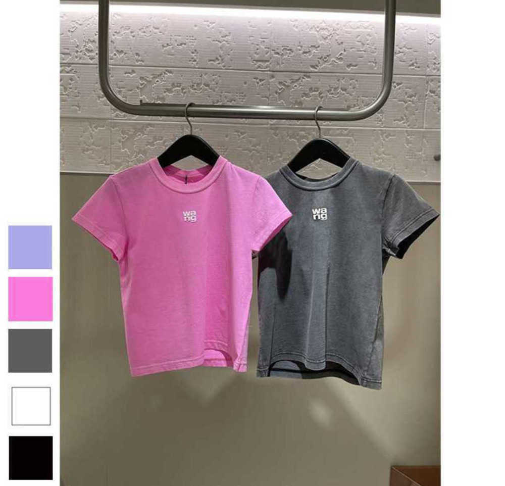 Aw king 2023 spring new women' cotton foam letter designer printing wang short wonmen sleeved t-shirt Fashion design fashion all-match, White
Aw king 2023 spring new women' cotton foam letter designer printing wang short wonmen sleeved t-shirt Fashion design fashion all-match, White