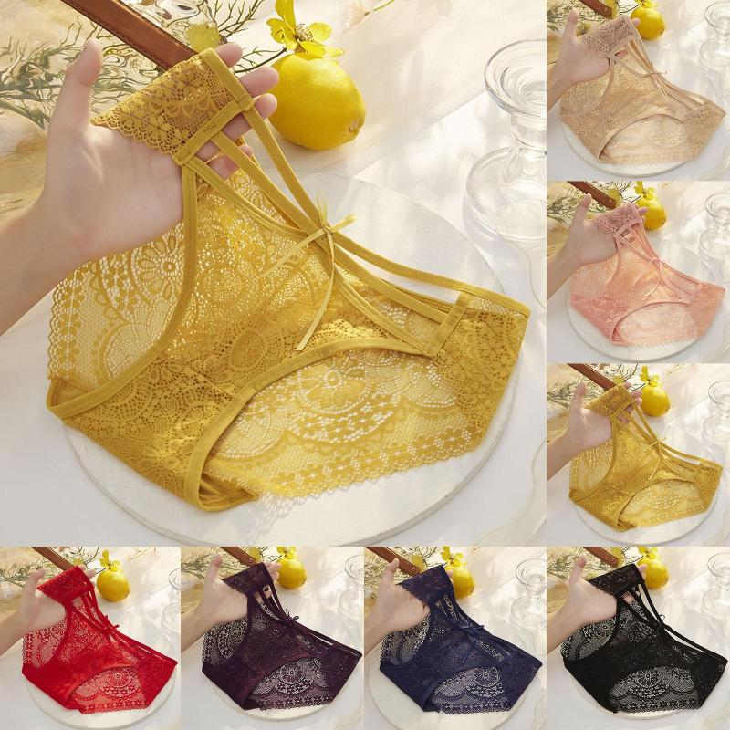 Women's Panties Womens Cotton Boxers Underwear Plus Size Low Waist Hollow Mesh Briefs Solid Color Transparent Lenceria Para Damas, Yellow
Women's Panties Womens Cotton Boxers Underwear Plus Size Low Waist Hollow Mesh Briefs Solid Color Transparent Lenceria Para Damas, Yellow