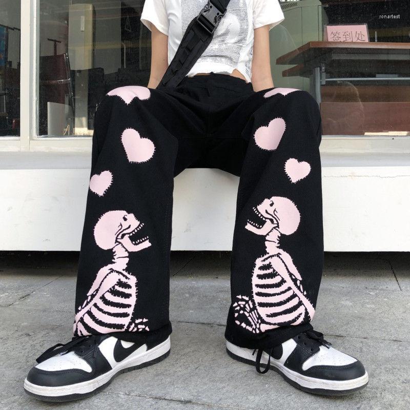 Women' Pants Gothic Harajuku Baggy Sweatpants Women Men Loose Wide Leg Overalls Fairy Grunge Sports Korean Fashion Alternative Clothes, Black
Women' Pants Gothic Harajuku Baggy Sweatpants Women Men Loose Wide Leg Overalls Fairy Grunge Sports Korean Fashion Alternative Clothes, Black