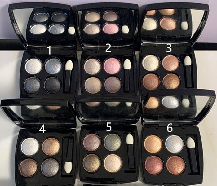Brand C Makeup Eye Shadow 4 Colors Mineralize Matte Eyeshadow Shadows Palette With Brush 6 Styles Fast And Free Shipping
