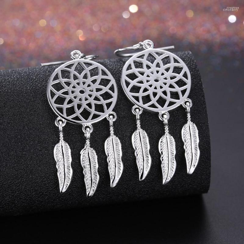 Hoop Earrings 925 Sterling Silver Dream Catcher Feathers For Woman Fashion Designer Party Wedding Accessories Jewelry Birthday Gifts
Hoop Earrings 925 Sterling Silver Dream Catcher Feathers For Woman Fashion Designer Party Wedding Accessories Jewelry Birthday Gifts