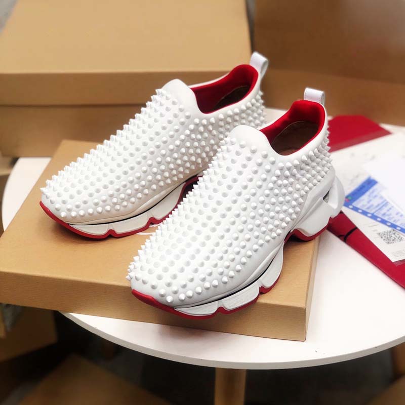 Free Shipping 2023 New Red Bottom Riveted Thick Bottom Matsuke Sports Shoes Men Women's Genuine Leather Casual Little White Shoes Couple Heightened Dad Shoes, #7
Free Shipping 2023 New Red Bottom Riveted Thick Bottom Matsuke Sports Shoes Men Women's Genuine Leather Casual Little White Shoes Couple Heightened Dad Shoes, #7