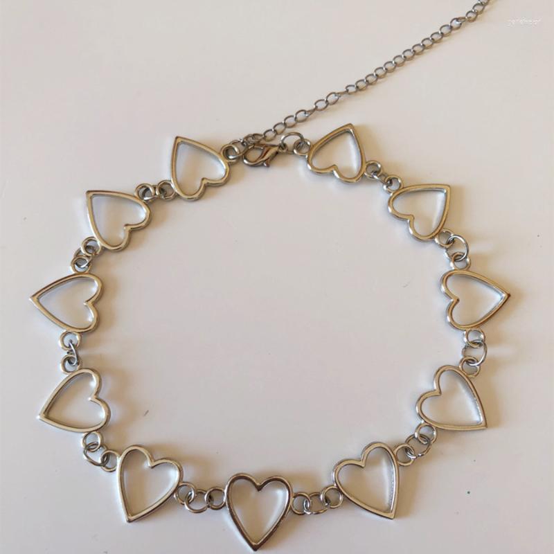 Choker Hollow Korean Sweet Love Heart Necklace Statement Girlfriend Gift Cute Bicolor Jewelry Jewellery Christmas Party
Choker Hollow Korean Sweet Love Heart Necklace Statement Girlfriend Gift Cute Bicolor Jewelry Jewellery Christmas Party