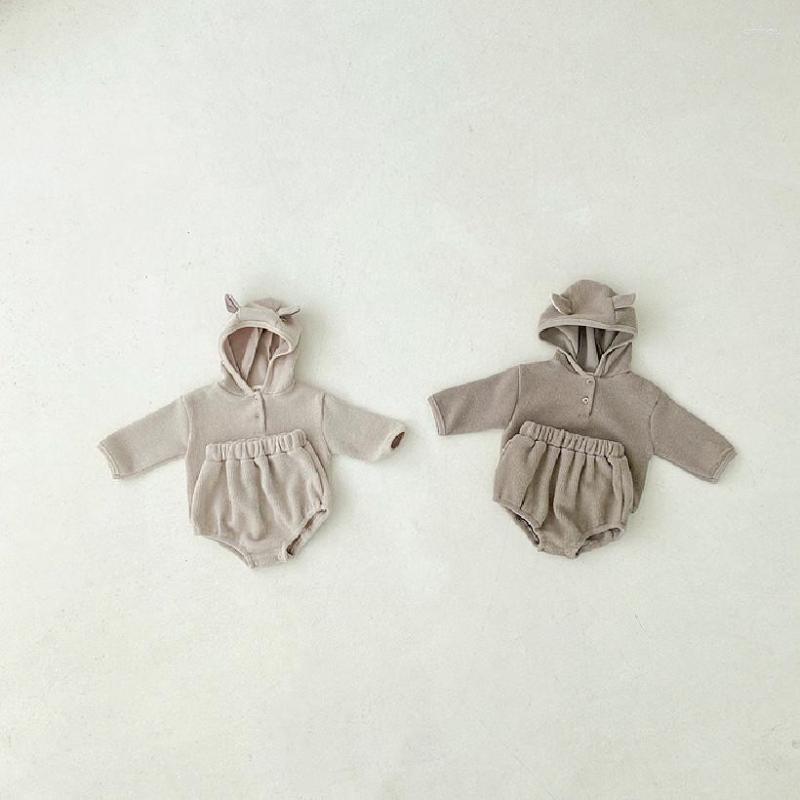 Clothing Sets Winter Baby Clothes Children Sweatshirt Set Hooded Thick Velvet Boys Tops With Ear Hat Short 2Pcs Toddler Coat Outerwear, Picture shown
Clothing Sets Winter Baby Clothes Children Sweatshirt Set Hooded Thick Velvet Boys Tops With Ear Hat Short 2Pcs Toddler Coat Outerwear, Picture shown